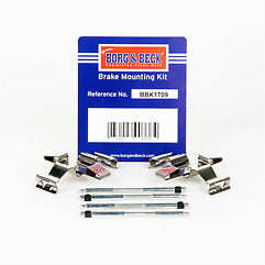 Borg & Beck - FITTING KIT - PADS - BBK1709 - Fits: 3 Series (G20,80) 03/17- with Sports Pack