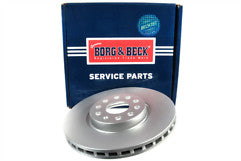 Borg & Beck - BRAKE DISC SINGLE - BBD5978S - Fits: Seat Alhambra,VW Sharan 06/10-