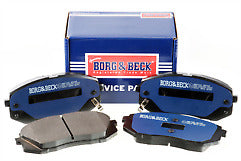 Borg & Beck - FRONT BRAKE PADS - BBP2320 - Fits: Hyundai i40 1.6GDi,2.0GDi 11-