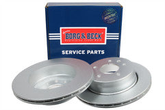 Borg & Beck - BRAKE DISC PAIR - BBD4189 - Fits: Jaguar XK8 1996- XKR 1998-99
