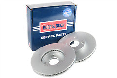 Borg & Beck - BRAKE DISC PAIR - BBD5316 - Fits: Ford Fiesta,B-Max(Discs)09/12-