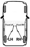 First Line - BRAKE CABLE - FKB6029 - Fits: Leaf 2010-