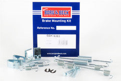 Borg & Beck - FITTING KIT - SHOES - BBK6363 - Fits: Suzuki Grand Vitara I -2005