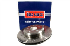 Borg & Beck - BRAKE DISC SINGLE - BBD7009S - Fits: 3 Series (F30,34,80) + M Tech 04/11-