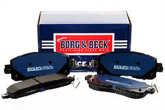 Borg & Beck - FRONT BRAKE PADS - BBP2534 - Fits: Nissan Leaf 2014-