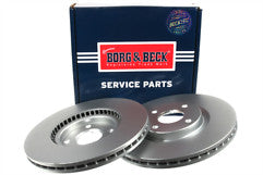 Borg & Beck - BRAKE DISC PAIR - BBD5625 - Fits: Eco Sport 1.0, 1.5 TDCi 11/17-