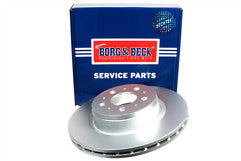 Borg & Beck - BRAKE DISC SINGLE - BBD6241S - Fits: Model 3 01/17-