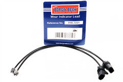 Borg & Beck - WEAR LEAD - BWL3221 - Fits: Macan (1LH PR Code) 10/15-