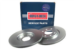 Borg & Beck - BRAKE DISC PAIR - BBD4078 - Fits: Cit.C2,C3,Berlingo,Partner 96-