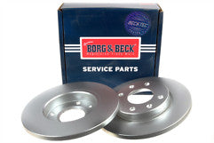 Borg & Beck - BRAKE DISC PAIR - BBD4098 - Fits: Cit.Xsara.Peu.206,306.97-