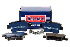 Borg & Beck - REAR BRAKE PADS - BBP1946 - Fits: Fiat Grande Punto 05-