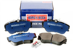 Borg & Beck - BRAKE PADS - BBP1160 - Fits: VW Caravelle/trans 91-