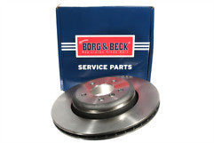 Borg & Beck - BRAKE DISC SINGLE - BBD7000S - Fits: 5 Series (E60, E61) 09/03-10