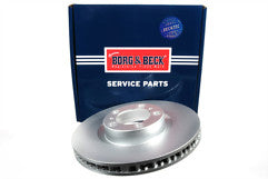 Borg & Beck - BRAKE DISC SINGLE - BBD6324S - Fits: Porsche Taycan 2020-
