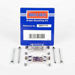Borg & Beck - FITTING KIT - PADS - BBK1719 - Fits: Giulia, Stelvio 08/16-