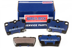 Borg & Beck - REAR BRAKE PADS - BBP1804 - Fits: Toyota Rav-4 01-11/05