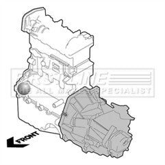 First Line - ENGINE MOUNT - FEM4462 - Fits: PSA C3 III, DS3, 2008 I