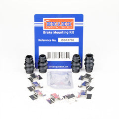 Borg & Beck - FITTING KIT - PADS - BBK1730 - Fits: Q4, ID.4 03/21- for vehicles with 358mm Disc