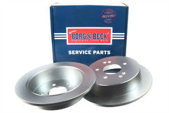 Borg & Beck - BRAKE DISC PAIR - BBD5453 - Fits: Ssangyong Korando 2.04x4 4/12-