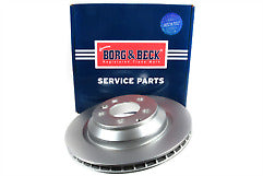 Borg & Beck - BRAKE DISC SINGLE - BBD5926S - Fits: Audi Q7 06-