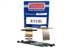 Borg & Beck - FITTING KIT - PADS - BBK1773 - Fits: Volvo S60 III 2019-