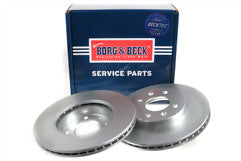 Borg & Beck - BRAKE DISC PAIR - BBD5528 - Fits: Picanto 03/17-