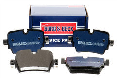 Borg & Beck - REAR BRAKE PADS - BBP2502 - Fits: "Jaguar F-Type 3.0 17"" 10/13-"