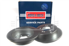 Borg & Beck - BRAKE DISC PAIR - BBD4366 - Fits: Hyundai Trajet 00-