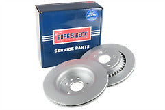 Borg & Beck - BRAKE DISC PAIR - BBD4767 - Fits: Volvo XC60 08-