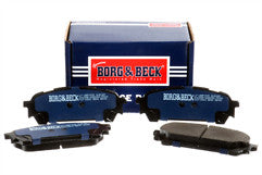Borg & Beck - REAR BRAKE PADS - BBP1935 - Fits: Subaru Impreza 10/02-11/06