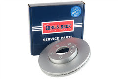 Borg & Beck - BRAKE DISC SINGLE - BBD5901S - Fits: Audi,VW Touareg, T5 03-