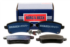 Borg & Beck - REAR BRAKE PADS - BBP2539 - Fits: Renault Espace V 4WD 1.6 2/15-