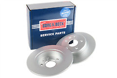 Borg & Beck - BRAKE DISC PAIR - BBD5464 - Fits: GM Astra K, VII 06/15-
