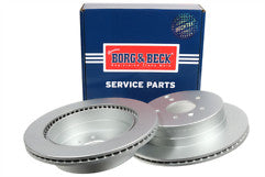 Borg & Beck - BRAKE DISC PAIR - BBD4611 - Fits: Chevrolet Captiva 06/06-