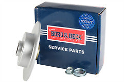 Borg & Beck - BRAKE DISC SINGLE - BBD5838S - Fits: Renault Megane 08-