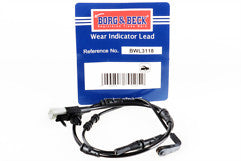 Borg & Beck - WEAR LEAD - BWL3118 - Fits: L'Rover R'Rover IV 08/12-