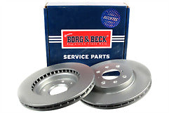 Borg & Beck - BRAKE DISC PAIR - BBD5217 - Fits: Suzuki Swift FWD -Crs.Ctl.10-