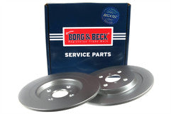 Borg & Beck - BRAKE DISC PAIR - BBD4601 - Fits: Toyota Yaris 06-