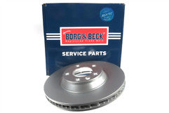 Borg & Beck - BRAKE DISC SINGLE - BBD5759S - Fits: VW Touarag 02-
