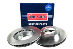 Borg & Beck - BRAKE DISC PAIR - BBD4815 - Fits: Toyota Hi-Lux 05-