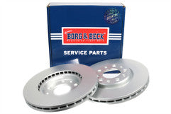 Borg & Beck - BRAKE DISC PAIR - BBD5205 - Fits: Alfa Giulietta 1.4,1.6 06/10-