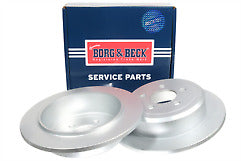 Borg & Beck - BRAKE DISC PAIR - BBD4735 - Fits: Jeep Cherokee 07-