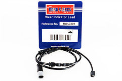 Borg & Beck - WEAR LEAD - BWL3209 - Fits: i8 (I12, I15) 03/14-