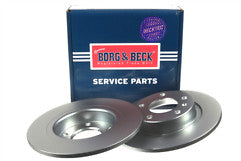 Borg & Beck - BRAKE DISC PAIR - BBD4729 - Fits: Vauxhall Corsa 1.6,1.7CDTi 06-