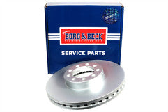Borg & Beck - BRAKE DISC SINGLE - BBD5952S - Fits: Iveco Daily 60C,65C 06/06-
