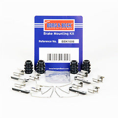 Borg & Beck - FITTING KIT - PADS - BBK1698 - Fits: i20 11/14-