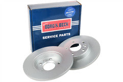 Borg & Beck - BRAKE DISC PAIR - BBD4214 - Fits: VW Caravelle Multivan 9/97-