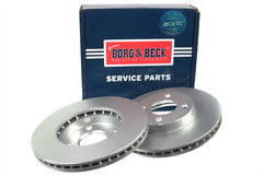 Borg & Beck - BRAKE DISC PAIR - BBD5273 - Fits: Nissan Micra( K13) 1.2 05/10-