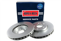 Borg & Beck - BRAKE DISC PAIR - BBD5392 - Fits: Mercedes Vito (W447) 10/14-