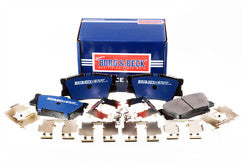 Borg & Beck - REAR BRAKE PADS - BBP1990 - Fits: Toyota Camry VI /Rav 4 III 06-